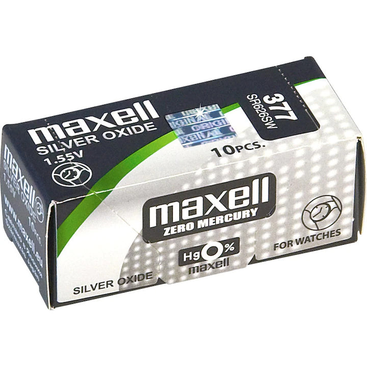 BATERII 377 AG4 SR626SW 1.5V BLISTER MAXELL