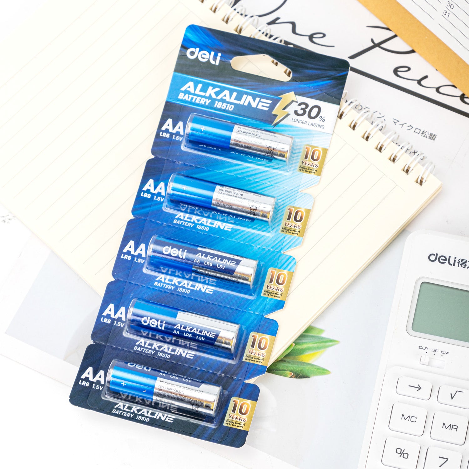 BATERII R6(AA) ALCALINE BLISTER 1 BUC DELI