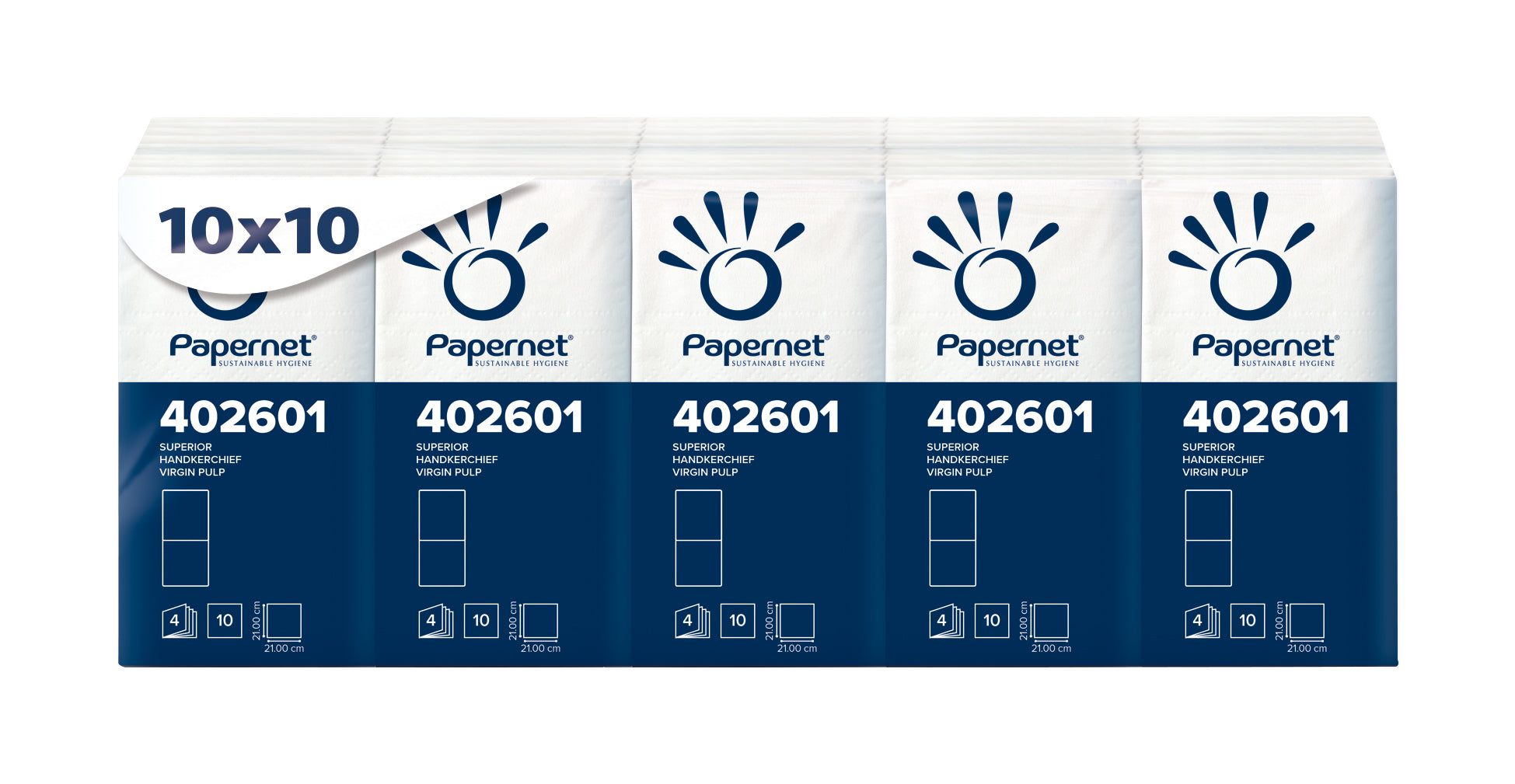 BATISTE HARTIE UNICA FOLOSINTA 4STR 10 PACHETE/SET PAPERNET