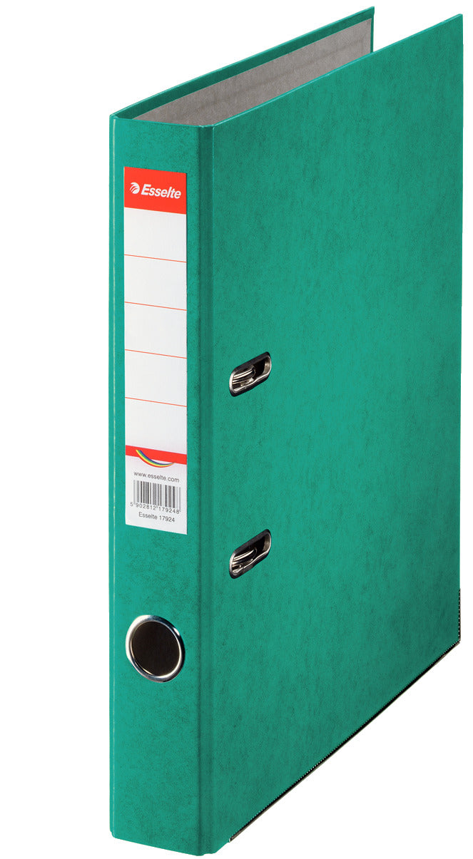 BIBLIORAFT MARMORAT 5 CM VERDE RAINBOW ESSELTE