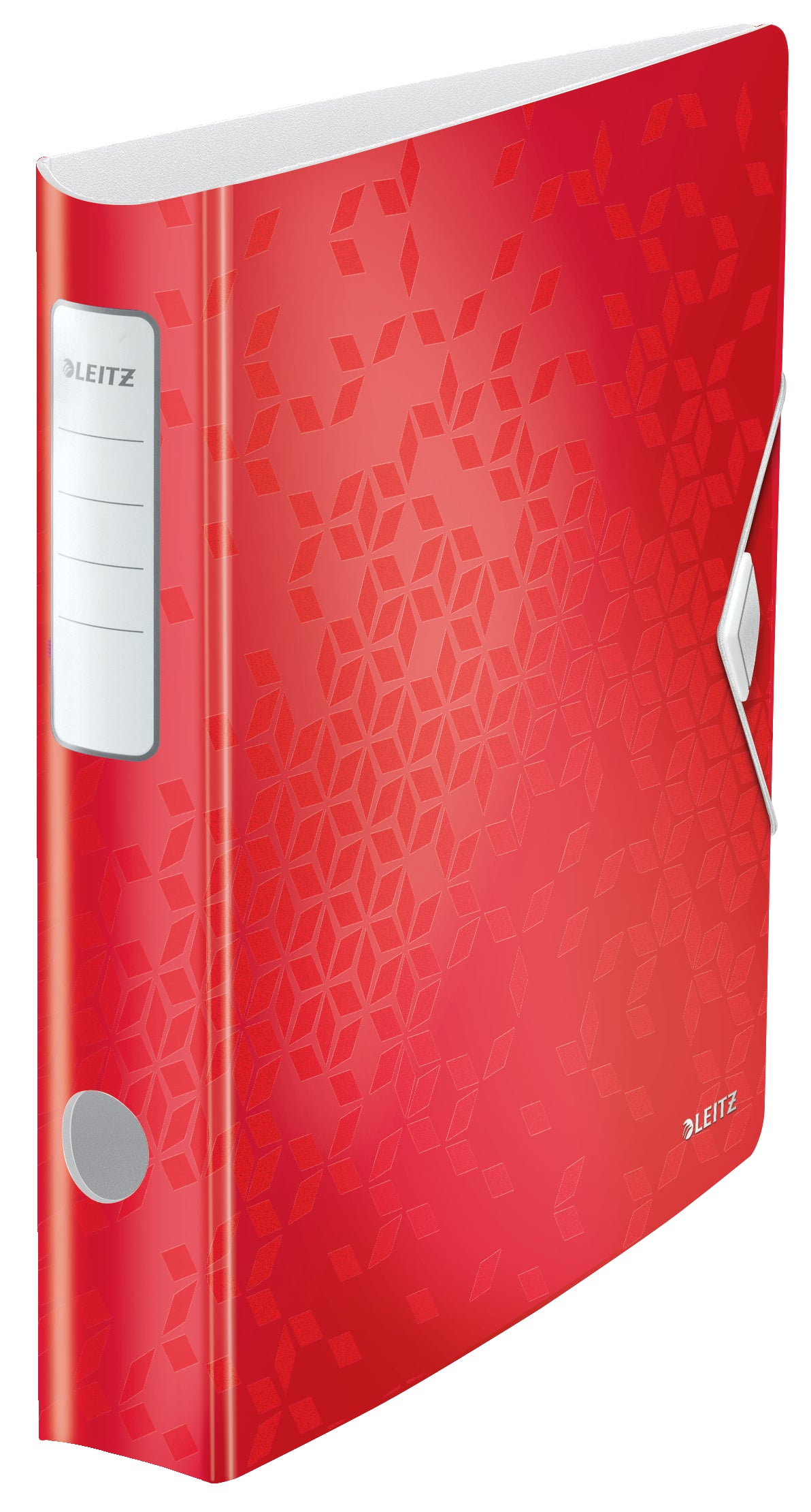 BIBLIORAFT PLASTIFIAT 6.5 CM 180 GRADE ROSU ACTIVE WOW LEITZ