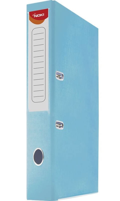 BIBLIORAFT PLASTIFIAT 5CM ALBASTRU DESCHIS NOKI
