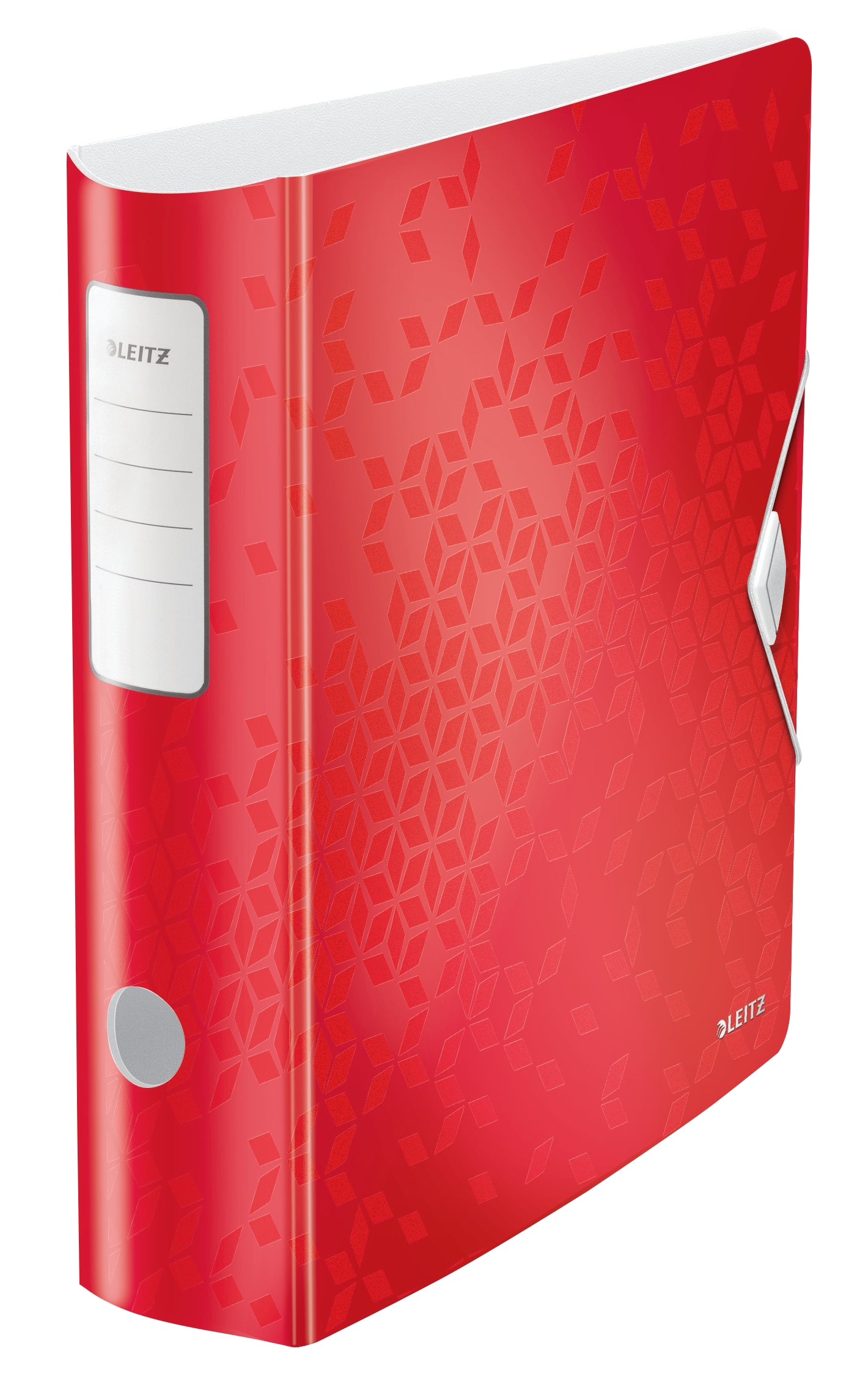 BIBLIORAFT PLASTIFIAT 8.2 CM 180 GRADE ROSU ACTIVE WOW LEITZ