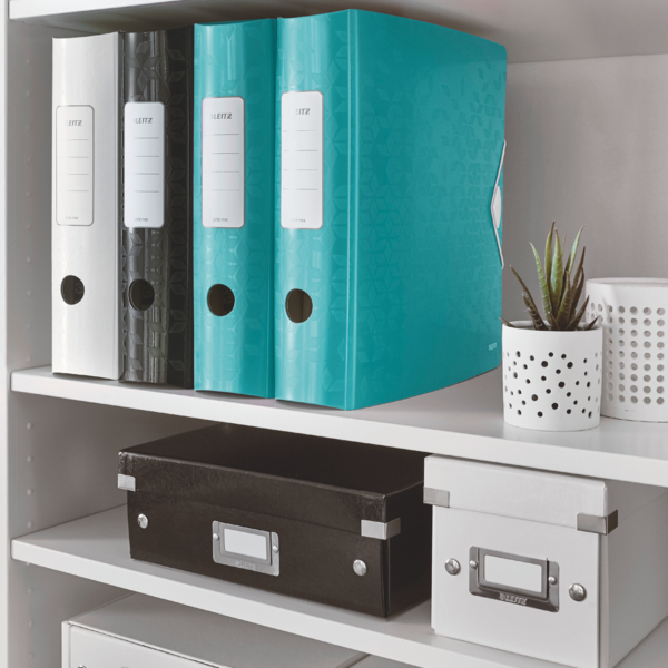BIBLIORAFT PLASTIFIAT 8.2CM 180GRADE TURCOAZ ACTIVE WOW LEITZ