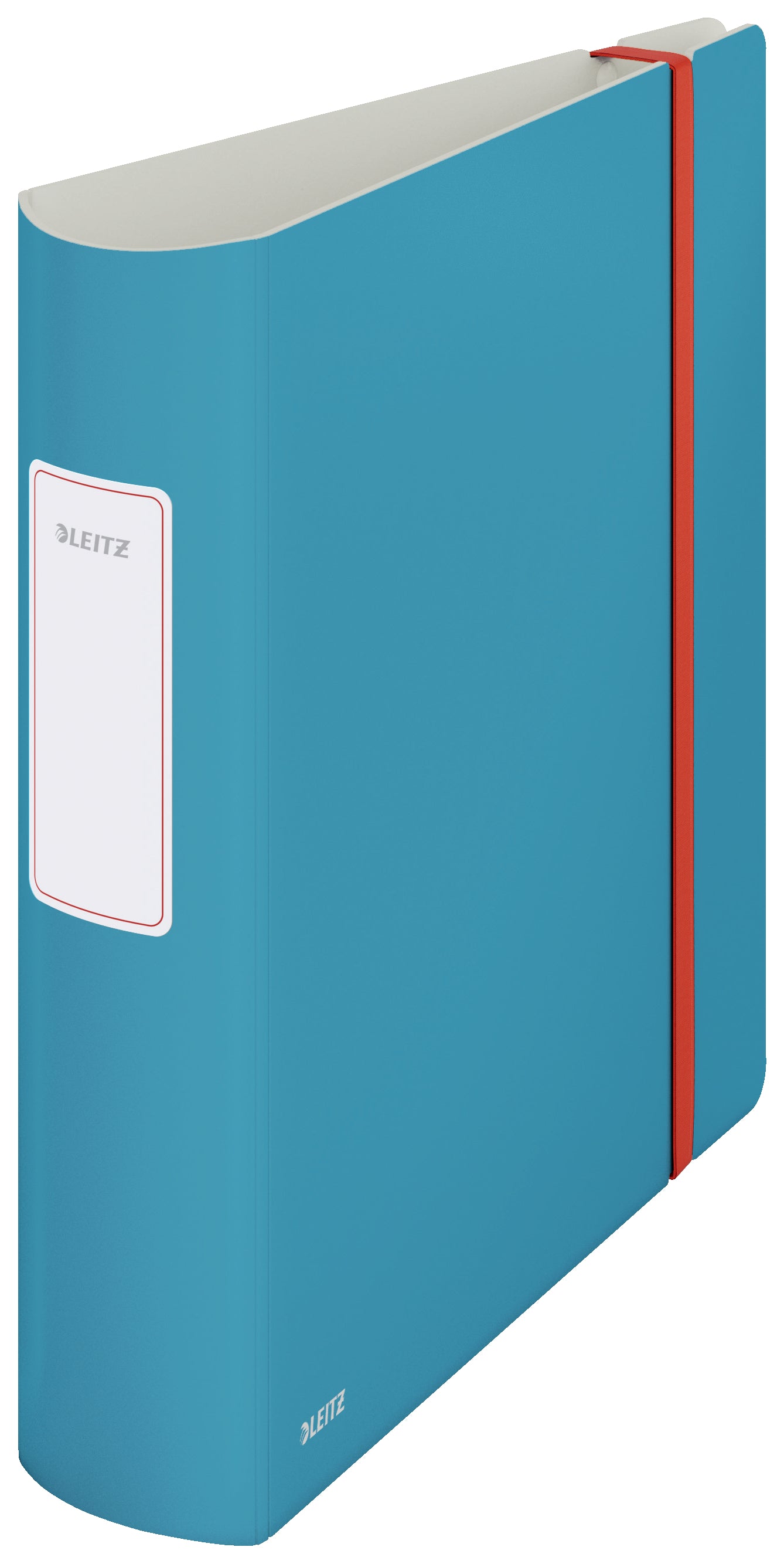 BIBLIORAFT PLASTIFIAT 8.2 CM 180 GRADE ALBASTRU CELEST COSY LEITZ