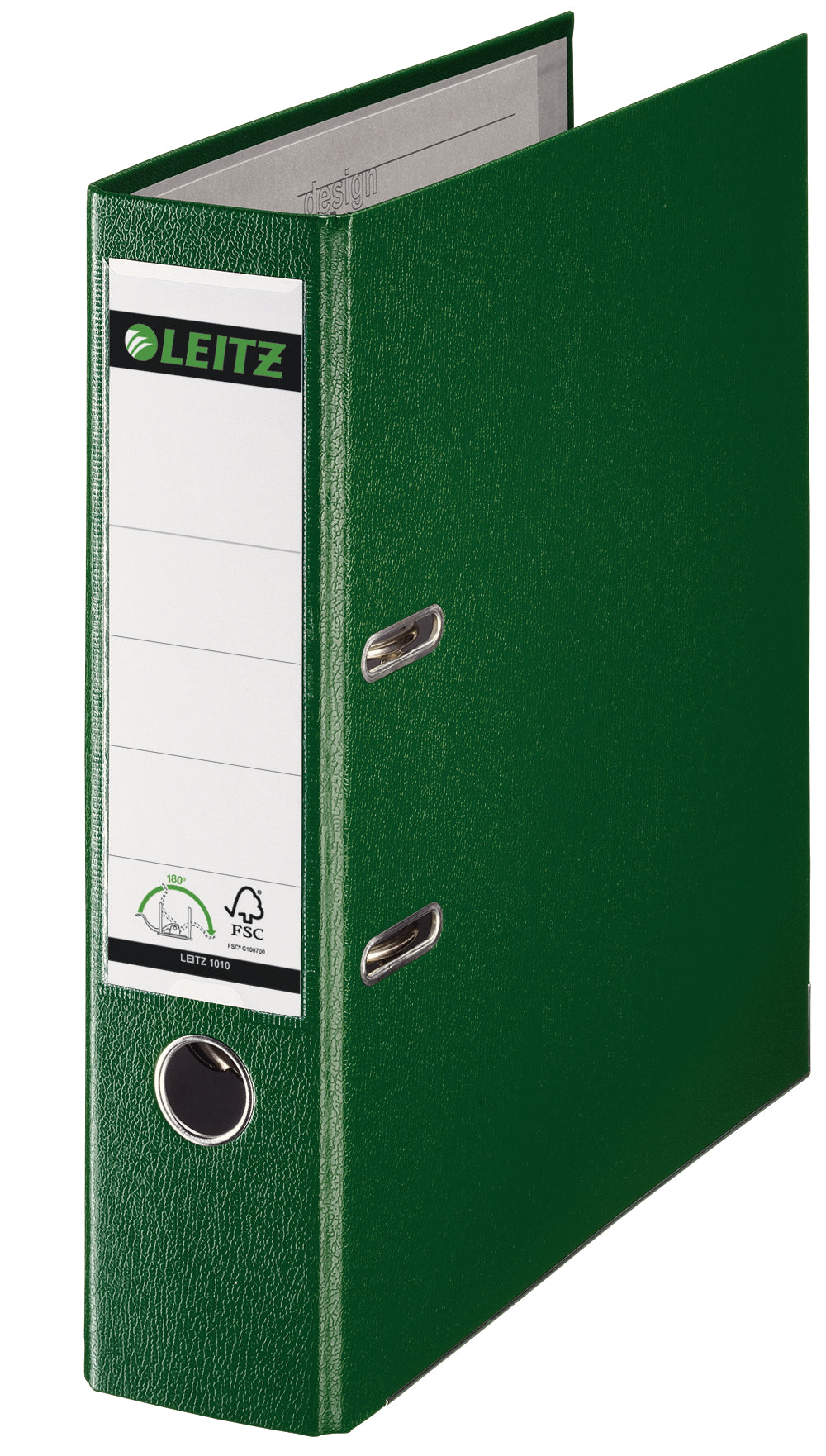 BIBLIORAFT PLASTIFIAT 8CM 180GRADE VERDE LEITZ