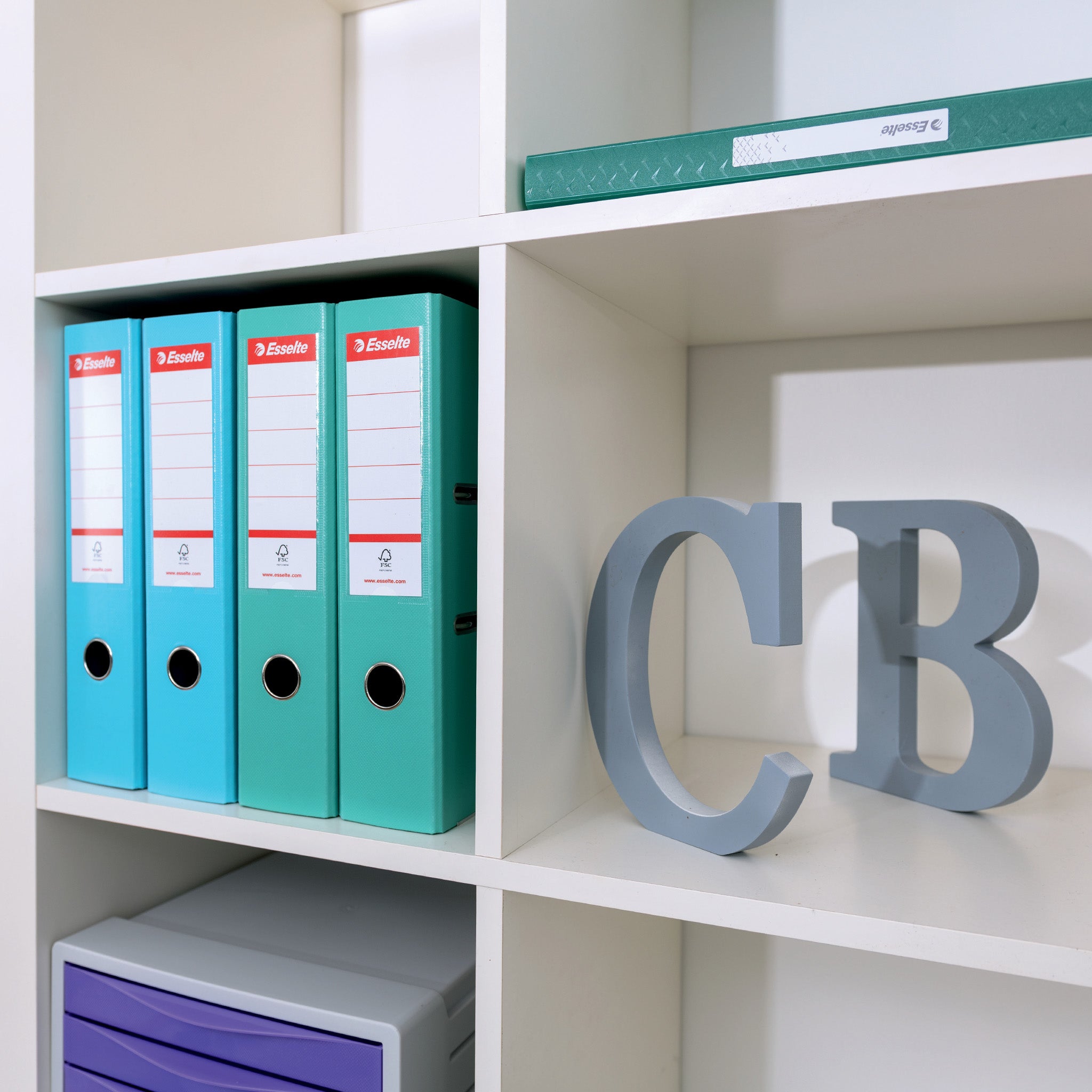 BIBLIORAFT PLASTIFIAT INT-EXT 7.5CM VERDE ICE NR1 POWER ESSELTE