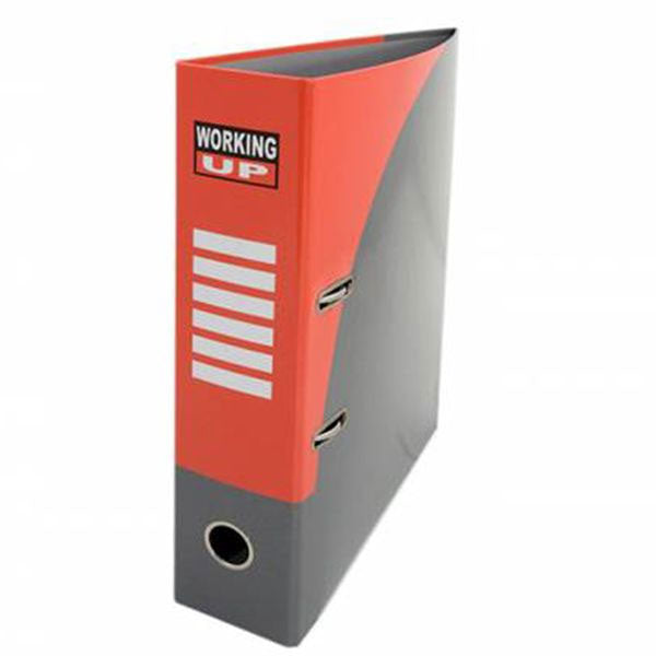 BIBLIORAFT WORKING UP ROSU CU CUTIE 8 CM PIGNA