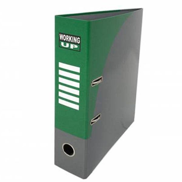 BIBLIORAFT WORKING UP VERDE CU CUTIE 8 CM PIGNA