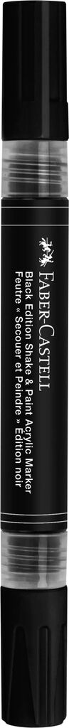 MARKER ACRILIC SHAKE&PAINT NEGRU FABER-CASTELL