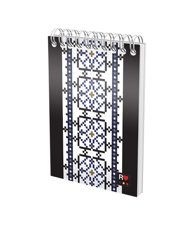 BLOC NOTES SPIRA A6 80 FILE DICTANDO ETHNO DIVERSE MODELE PIGNA