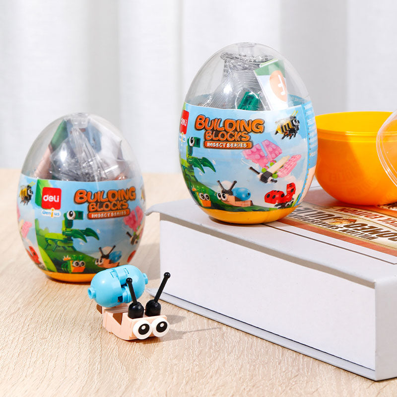 BLOCURI CONSTRUCTII TIP LEGO MODEL INSECTE ASORTATE DELI