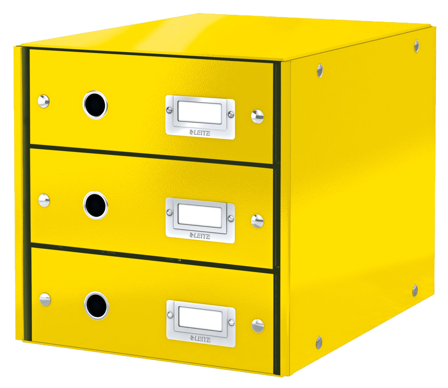 CABINET 3 SERTARE GALBEN CLICK&STORE LEITZ