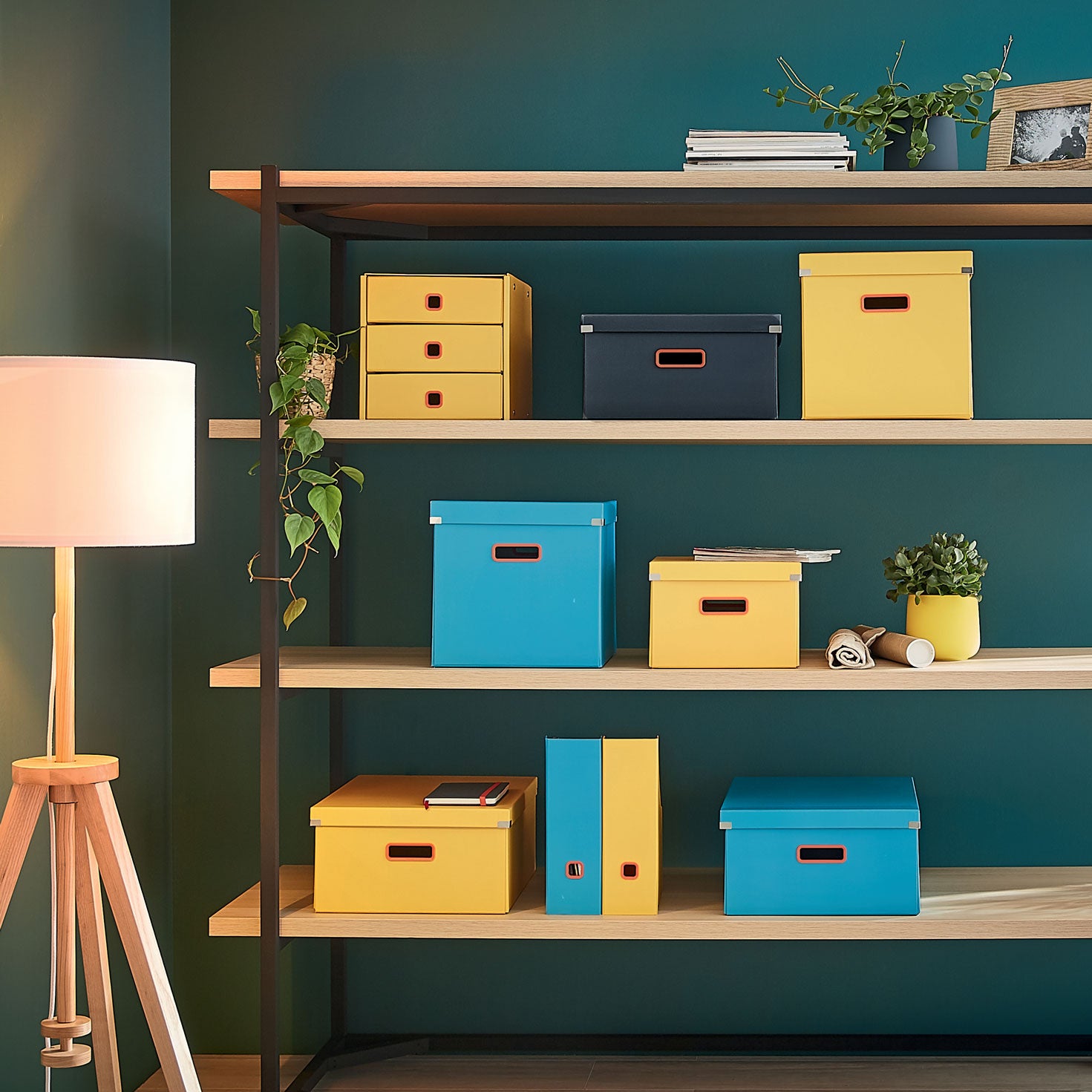 CABINET 3 SERTARE GRI ANTRACIT COSY CLICK&STORE LEITZ