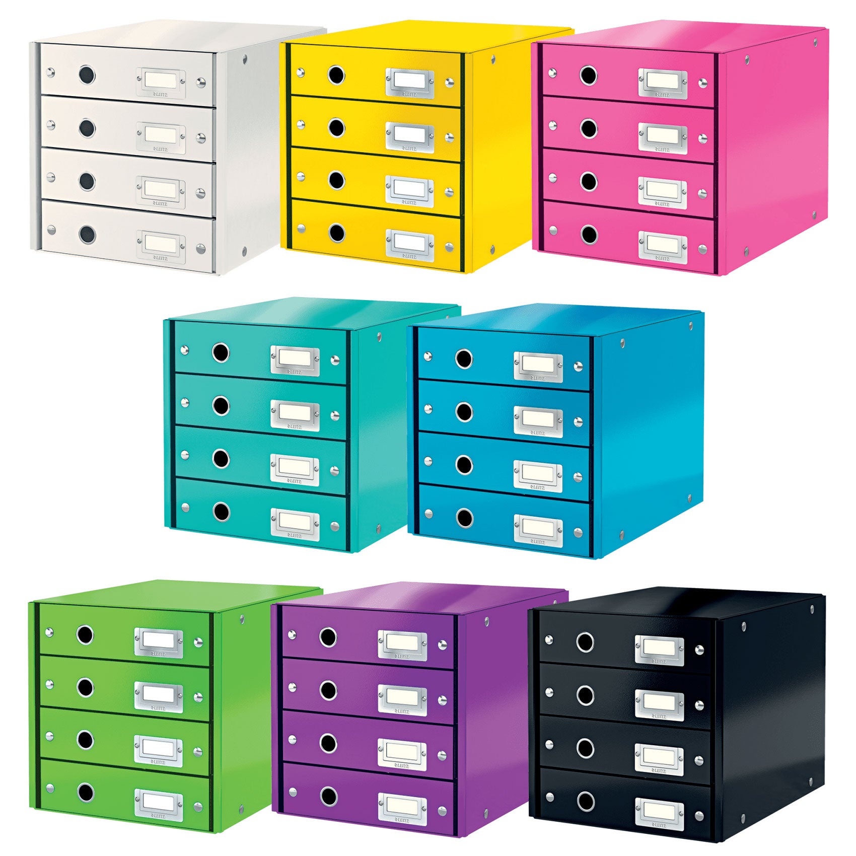 CABINET 4 SERTARE ALBASTRU CLICK&STORE LEITZ