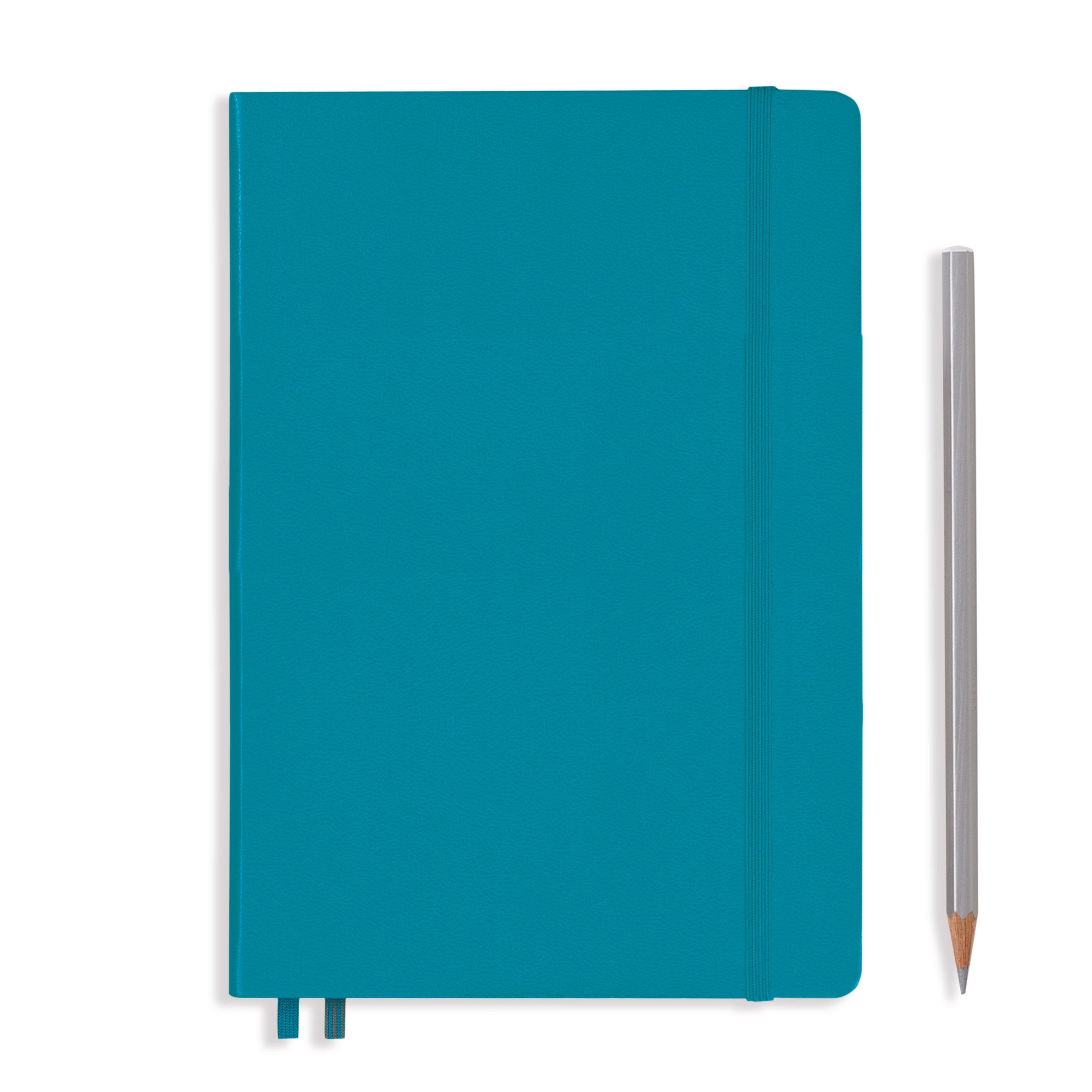 CAIET A5 ARITMETICA COPERTA RIGIDA ALBASTRU OCEAN LEUCHTTURM
