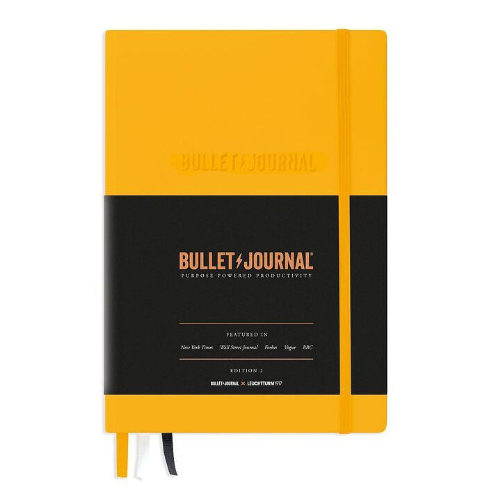CAIET A5 BULLET JOURNAL ED. 2 COPERTA RIGIDA GALBEN LEUCHTTURM