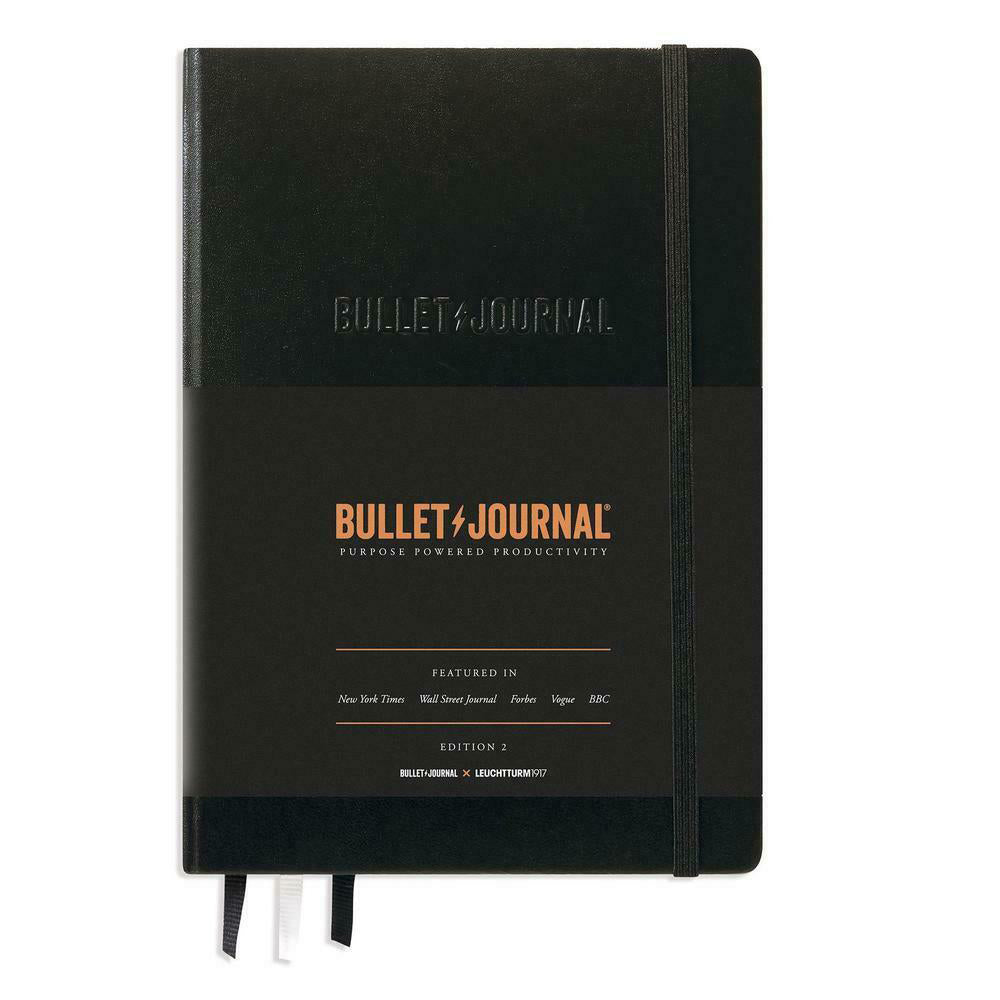 CAIET A5 BULLET JOURNAL ED. 2 COPERTA RIGIDA NEGRU LEUCHTTURM
