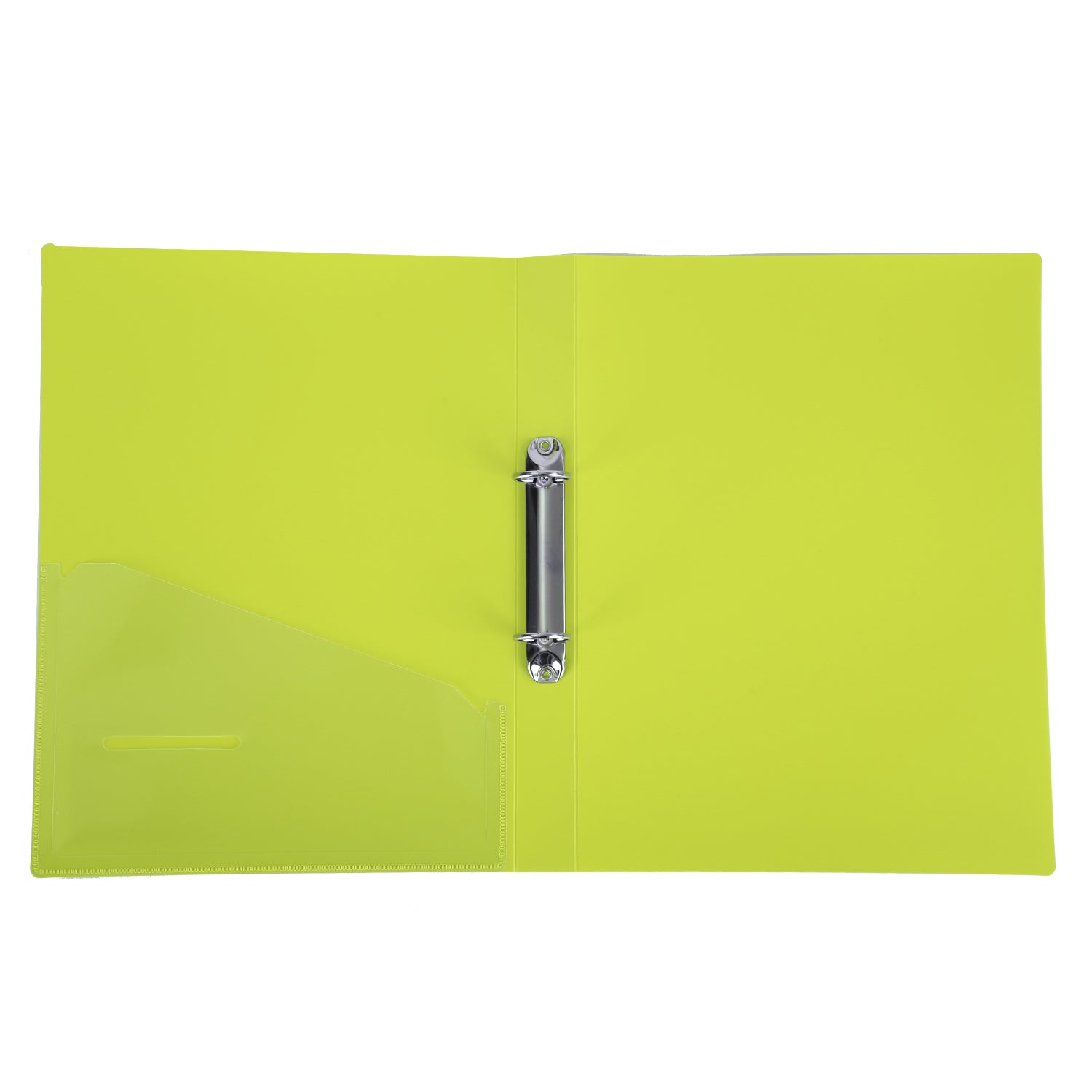 CAIET MECANIC A4 2 INELE 25/30 MM COPERTA FLEXIBILA CU BUZUNAR CULORI NEON DELI