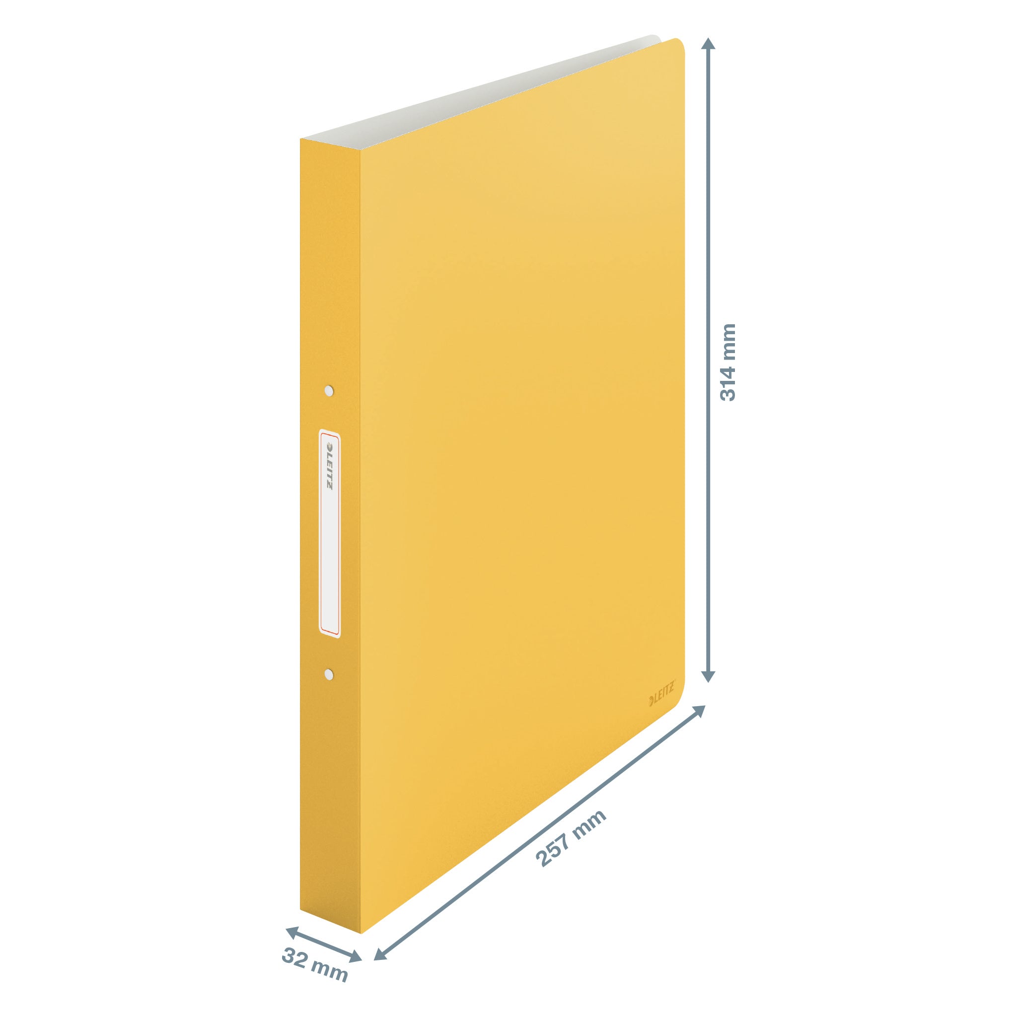 CAIET MECANIC A4 2 INELE 25MM/32MM COP FLEX GALBEN CHIHLIMBARITMETICA COSY LEITZ