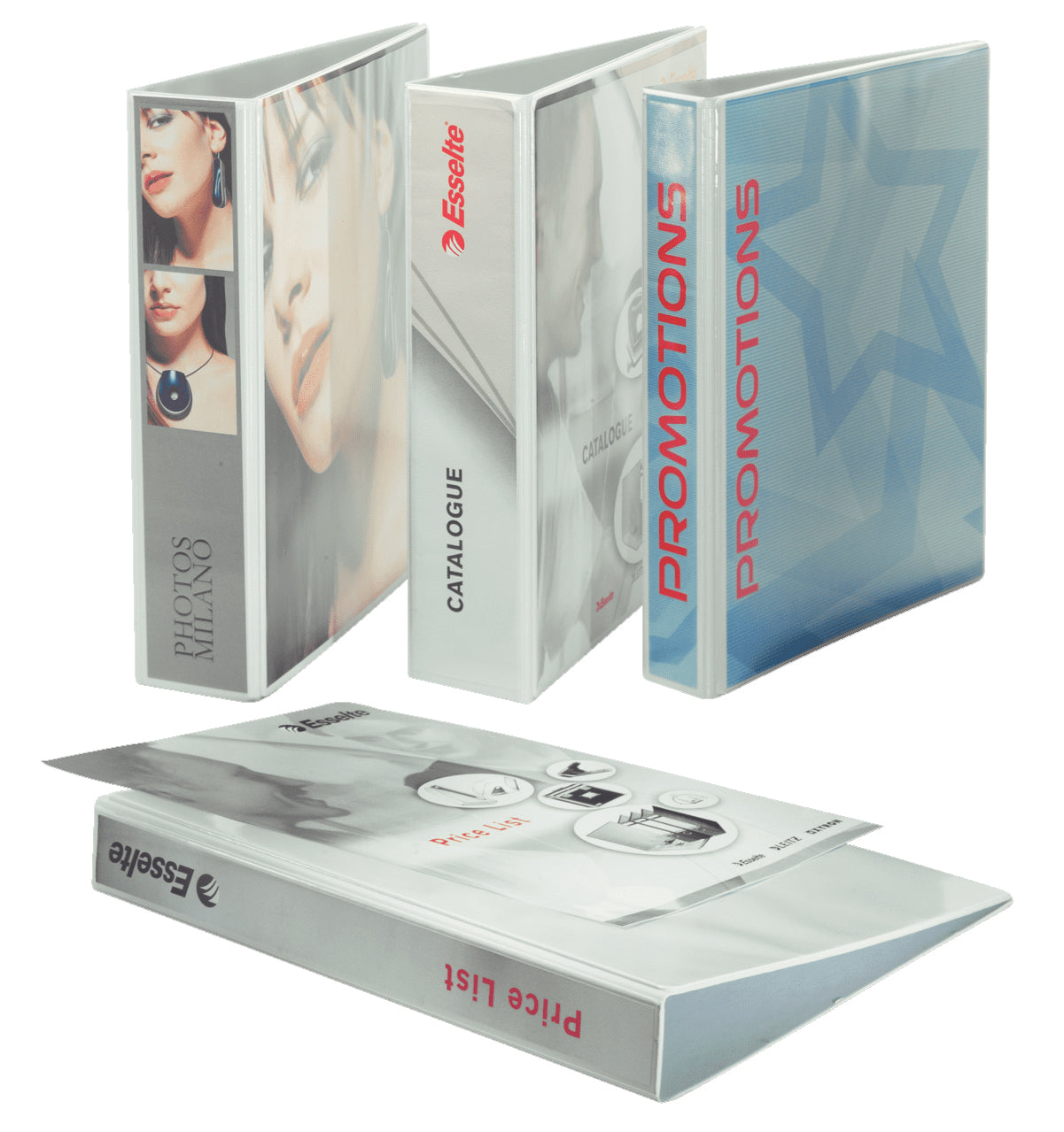 CAIET MECANIC A4 4 INELE 30MM/51MM ALB MAXI PANORAMA LEITZ