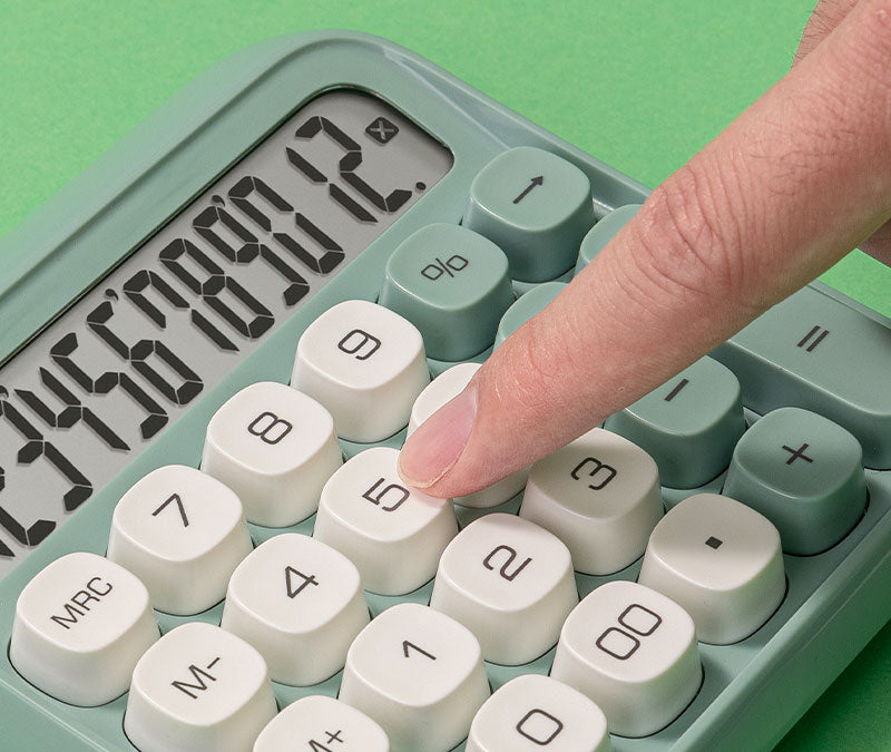 CALCULATOR 12 DIG RETRO M36 GRI DELI