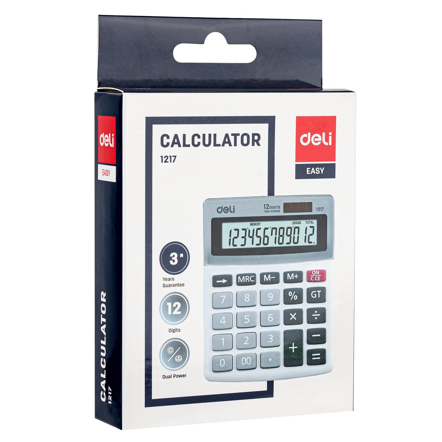 CALCULATOR BIROU 12DIG 1217 DELI