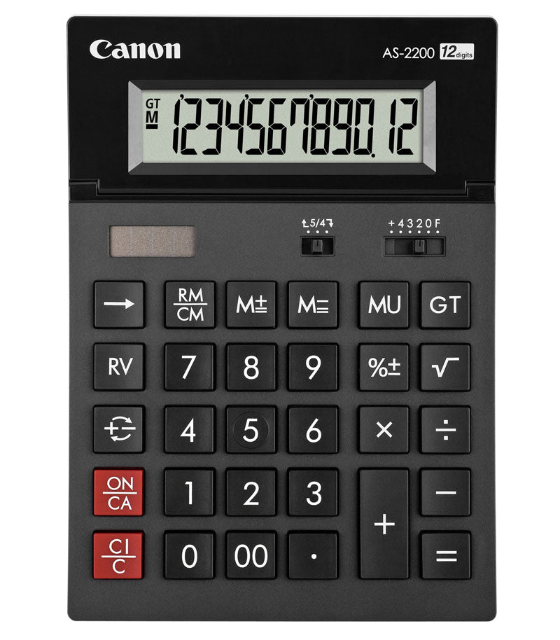 CALCULATOR BIROU 12DIG AS2200 CANON