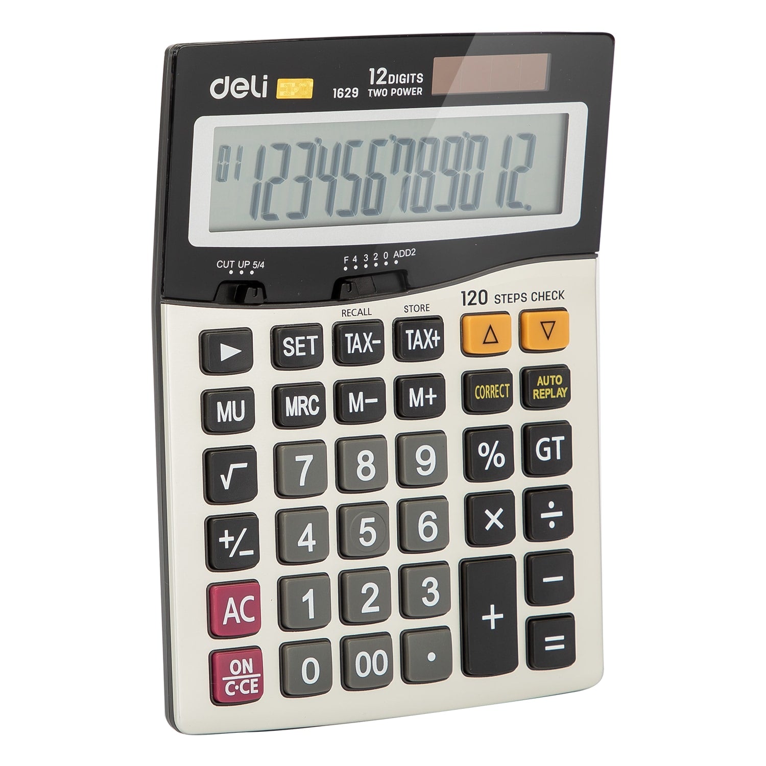 CALCULATOR BIROU 12DIG METAL 1629 DELI