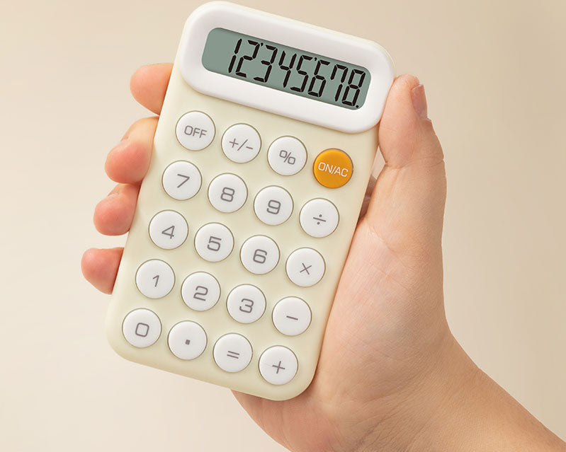 CALCULATOR BUZUNAR 8DIG M10 BLEU DELI