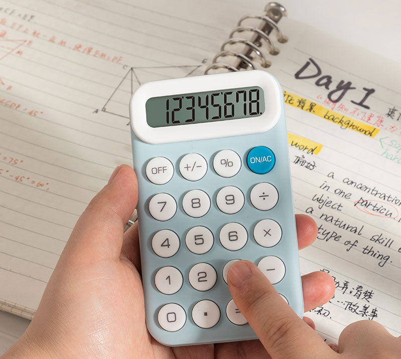 CALCULATOR BUZUNAR 8DIG M10 GALBEN DELI