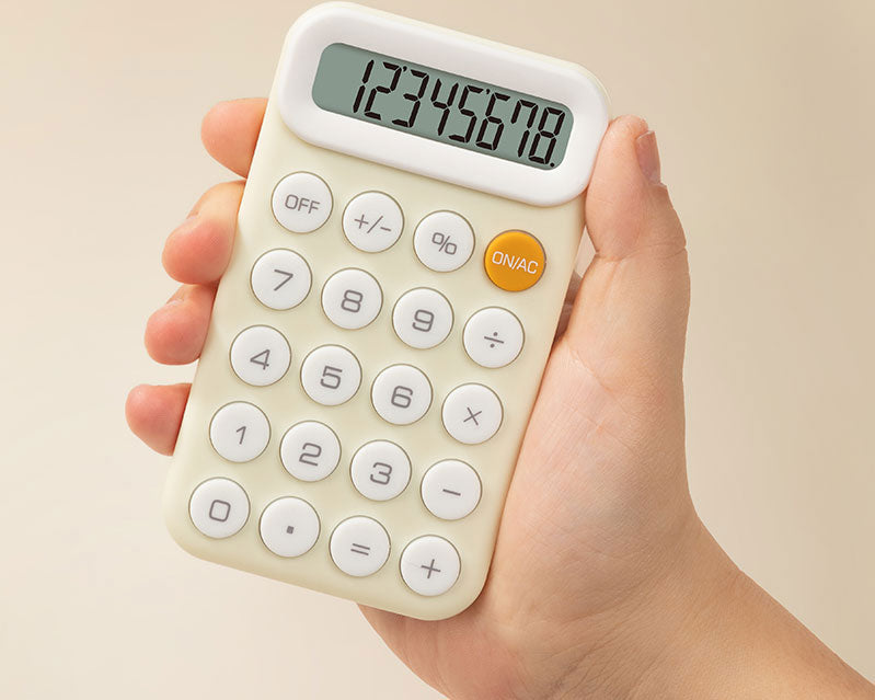 CALCULATOR BUZUNAR 8DIG M10 GALBEN DELI