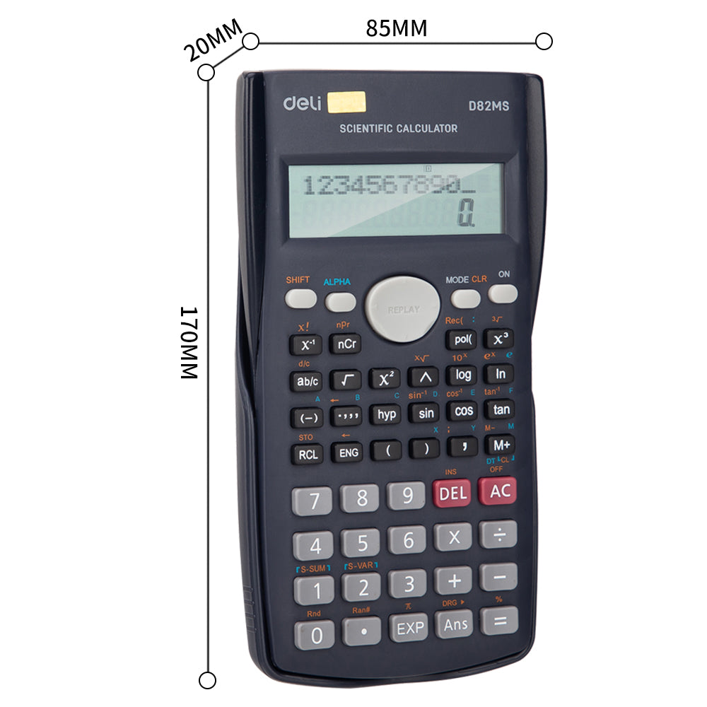 CALCULATOR STIINTIFIC 12DIG 240F 82MS DELI