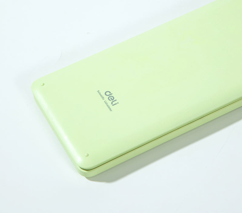 CALCULATOR STIINTIFIC 12DIG 240F VERNIL LONGREEN PLASTIC RECICLAT DELI