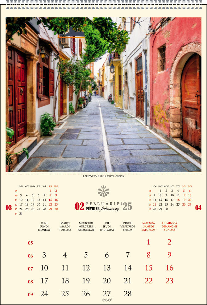 CALENDAR PERETE STRAZI 13 FILE EGO