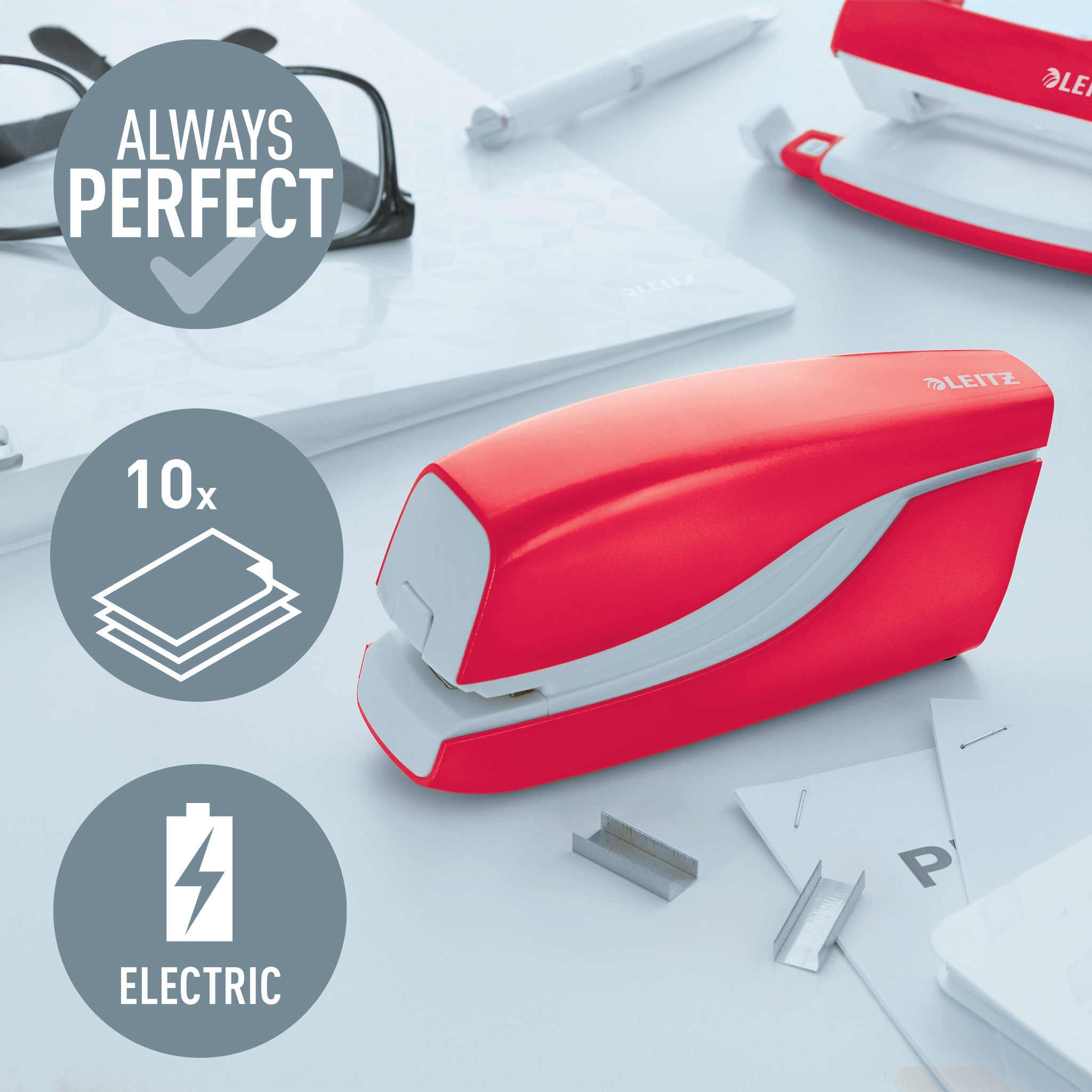 CAPSATOR ELECTRIC 10 COLI NR 10 ROSU WOW LEITZ