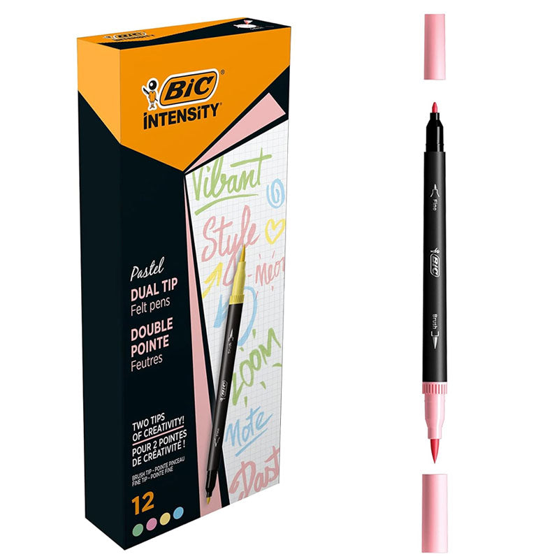 CARIOCA 12 CULORI 2 CAPETE INTENSITY PASTEL BIC