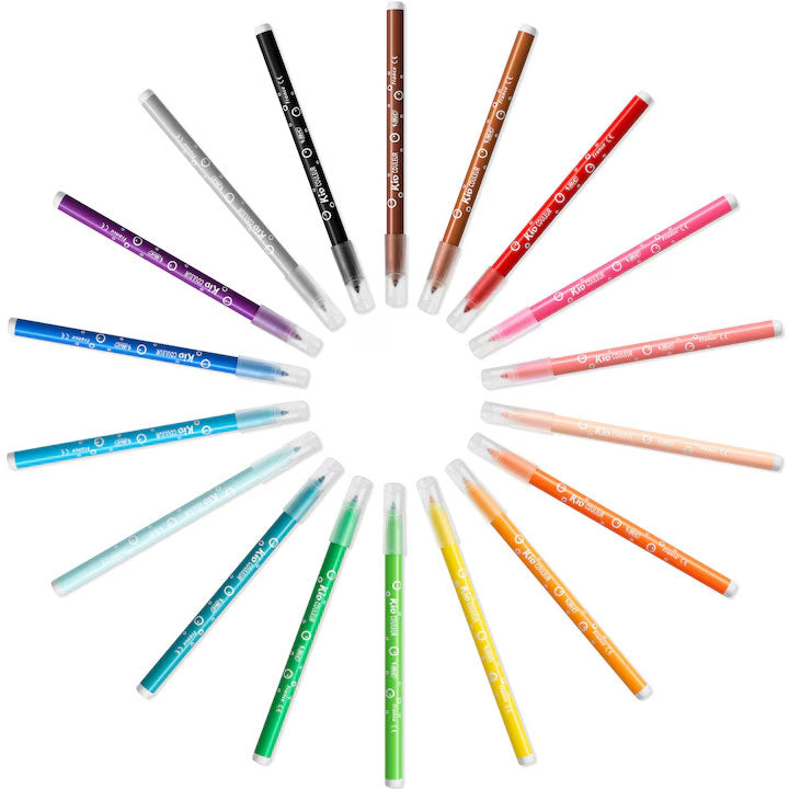 CARIOCA 18 CULORI ULTRALAVABILE KID COULEUR BIC