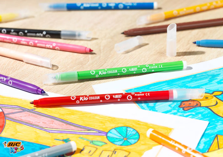 CARIOCA 18 CULORI ULTRALAVABILE KID COULEUR BIC