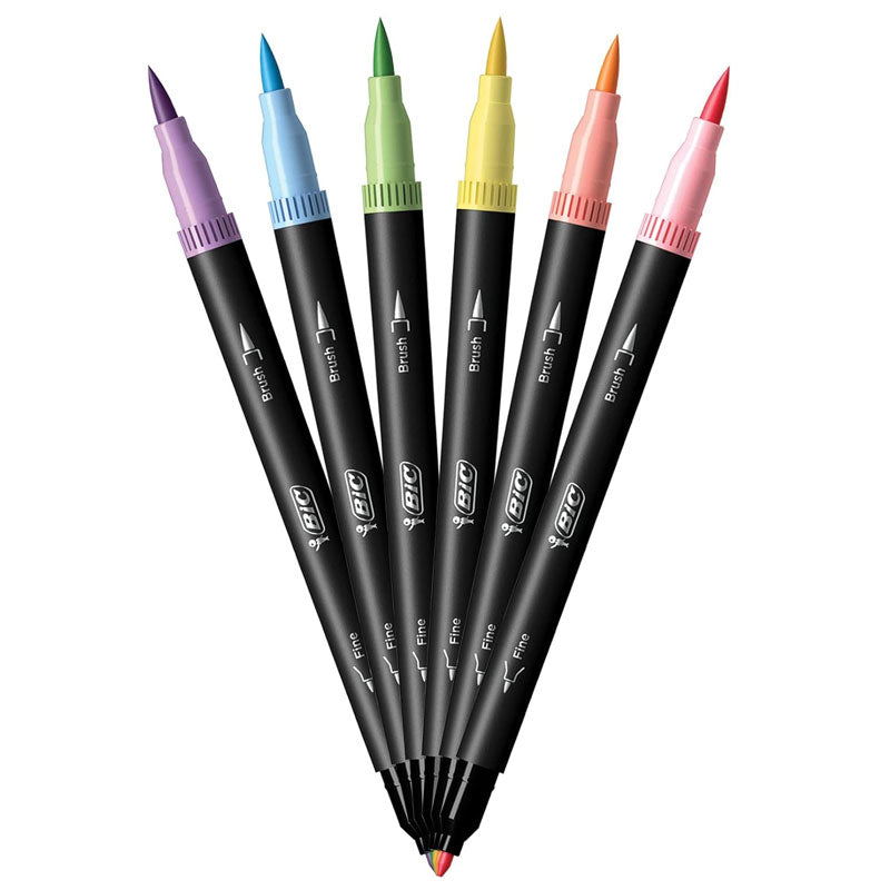CARIOCA 6 CULORI 2 CAPETE INTENSITY PASTEL BIC