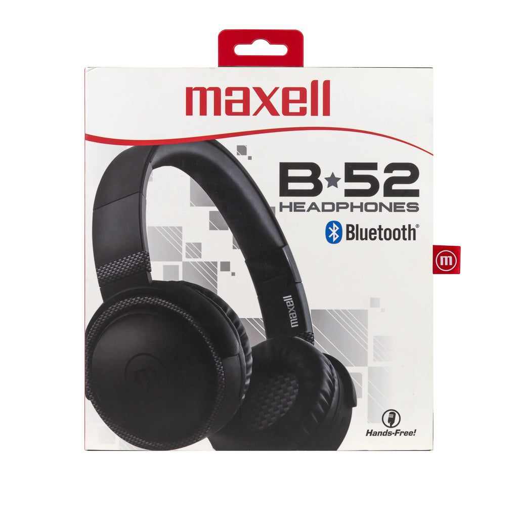CASTI FARA FIR BLUETOOTH B52-BT NEGRE MAXELL