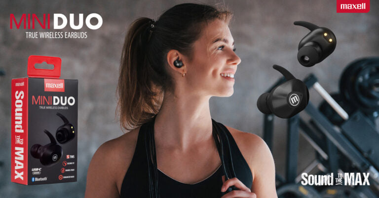 CASTI FARA FIR BLUETOOTH TWS MINI DUO TIP EARBUDS MAXELL