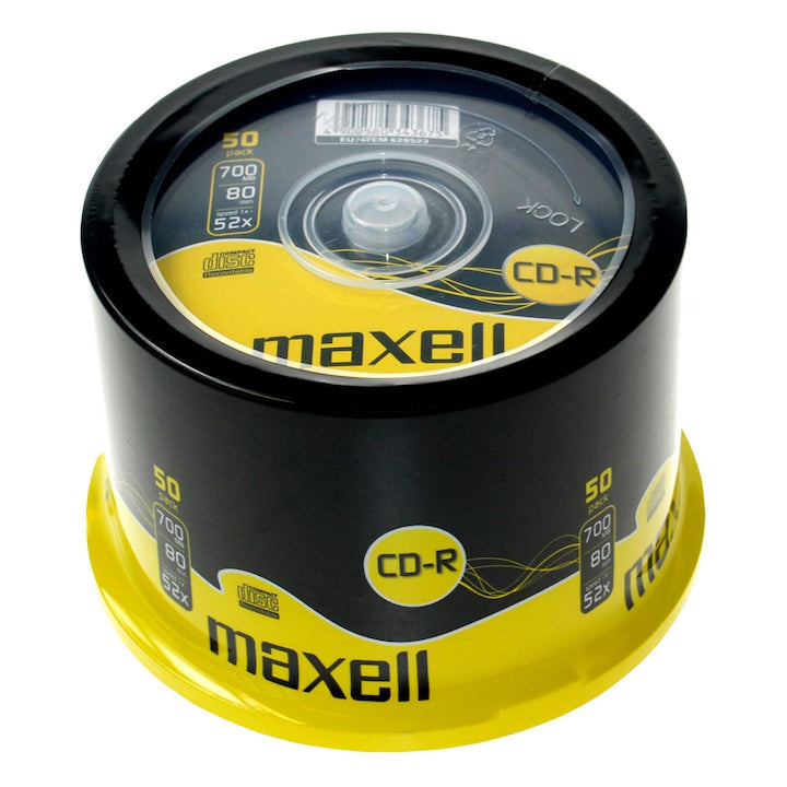 CD-R 50/SET 700MB 52X CAKE BOX MAXELL
