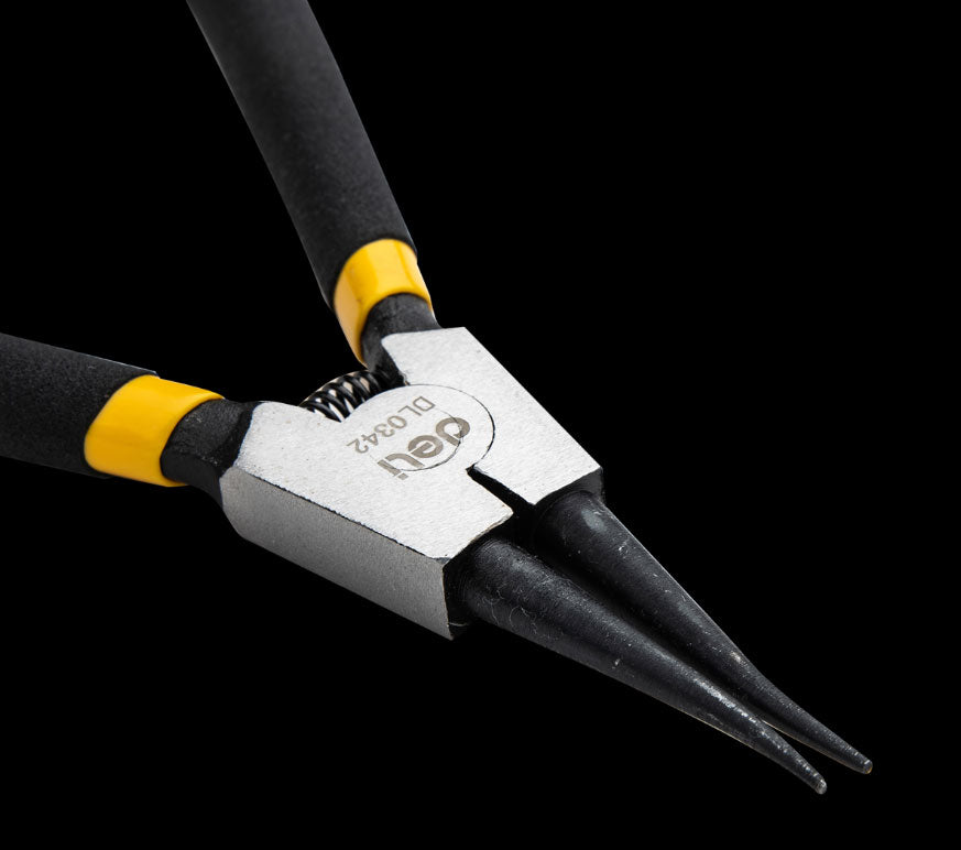 CLESTE CU VARF SUBTIRE PT PRECIZIE 7 INCH NEGRU DL0342 DELI