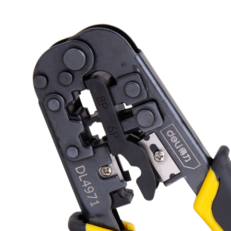 CLESTE PT SERTIZARE CABLURI 4/6/8P DELI