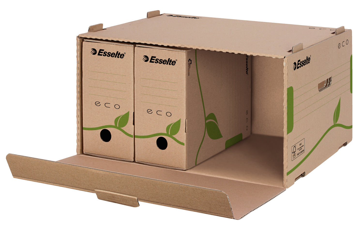 CONTAINER ARHIVARE ECO DESCHIDERE FRONTALA PENTRU CUTII 80/100 E