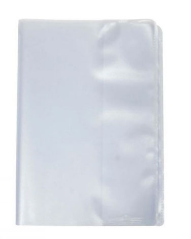 COPERTA CARTE NORMALA 355*240 TRANSPARENTA