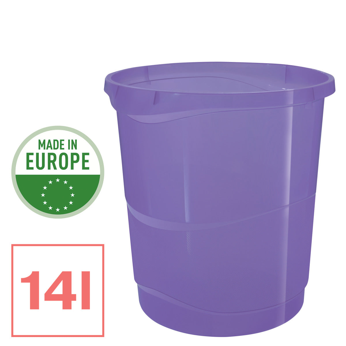 COS BIROU 14L LAVANDA RECICLABIL COLOUR'BREEZE ESSELTE