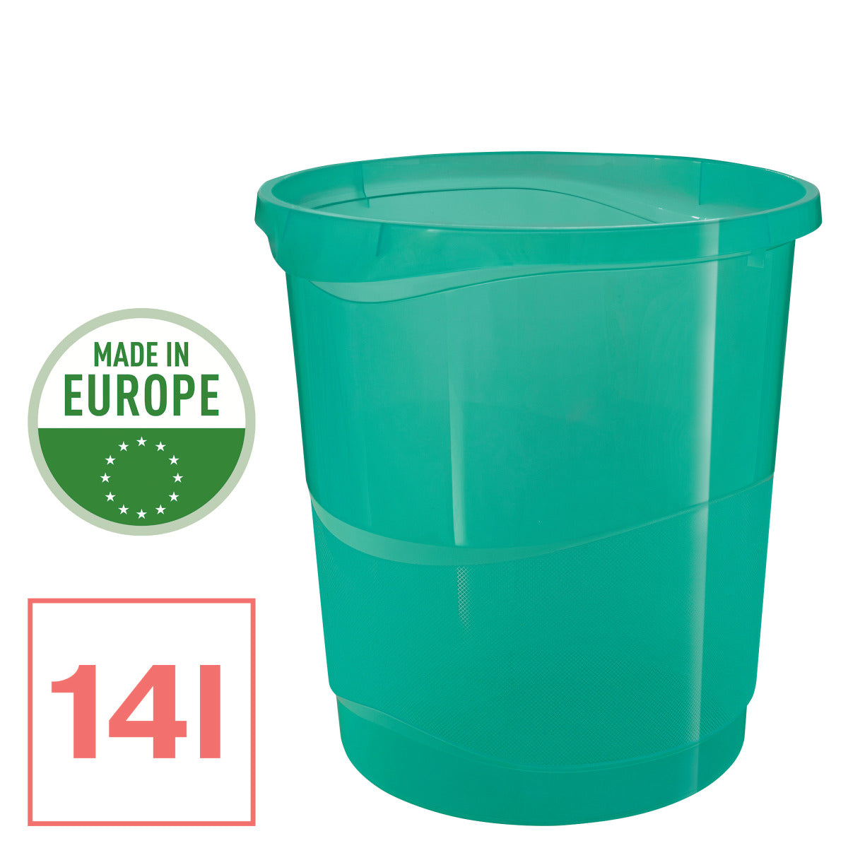 COS BIROU 14L VERDE RECICLABIL COLOUR'BREEZE ESSELTE