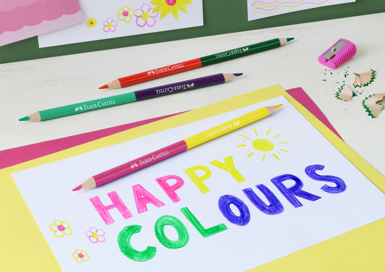 CREIOANE COLORATE 12+3 CULORI ECO FABER-CASTELL